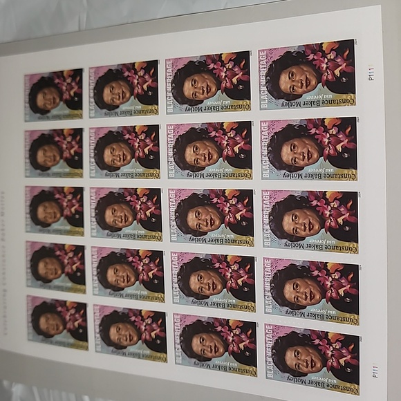 100 Black Heritage Stamp Series 2024 USPS Forever Stamps Constance Baker Motley - Picture 2 of 6